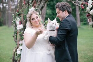 Винтажная свадьба в лесу: Максим и Дарья