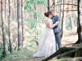 Летняя свадьба на природе: Виталий и Анастасия